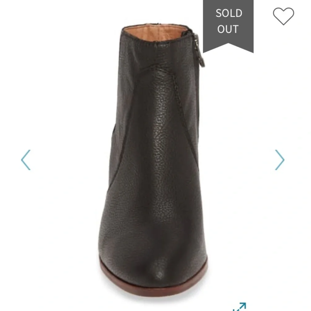 Madewell Boots Women Size 5, Black, Heel